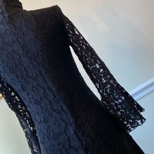 Lacy black INC holiday dress